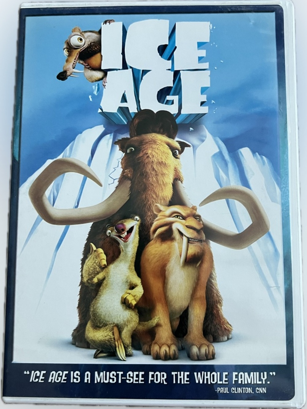 💥 Ice Age DVD Entertsinment Movie Comedy Cartoon 2002